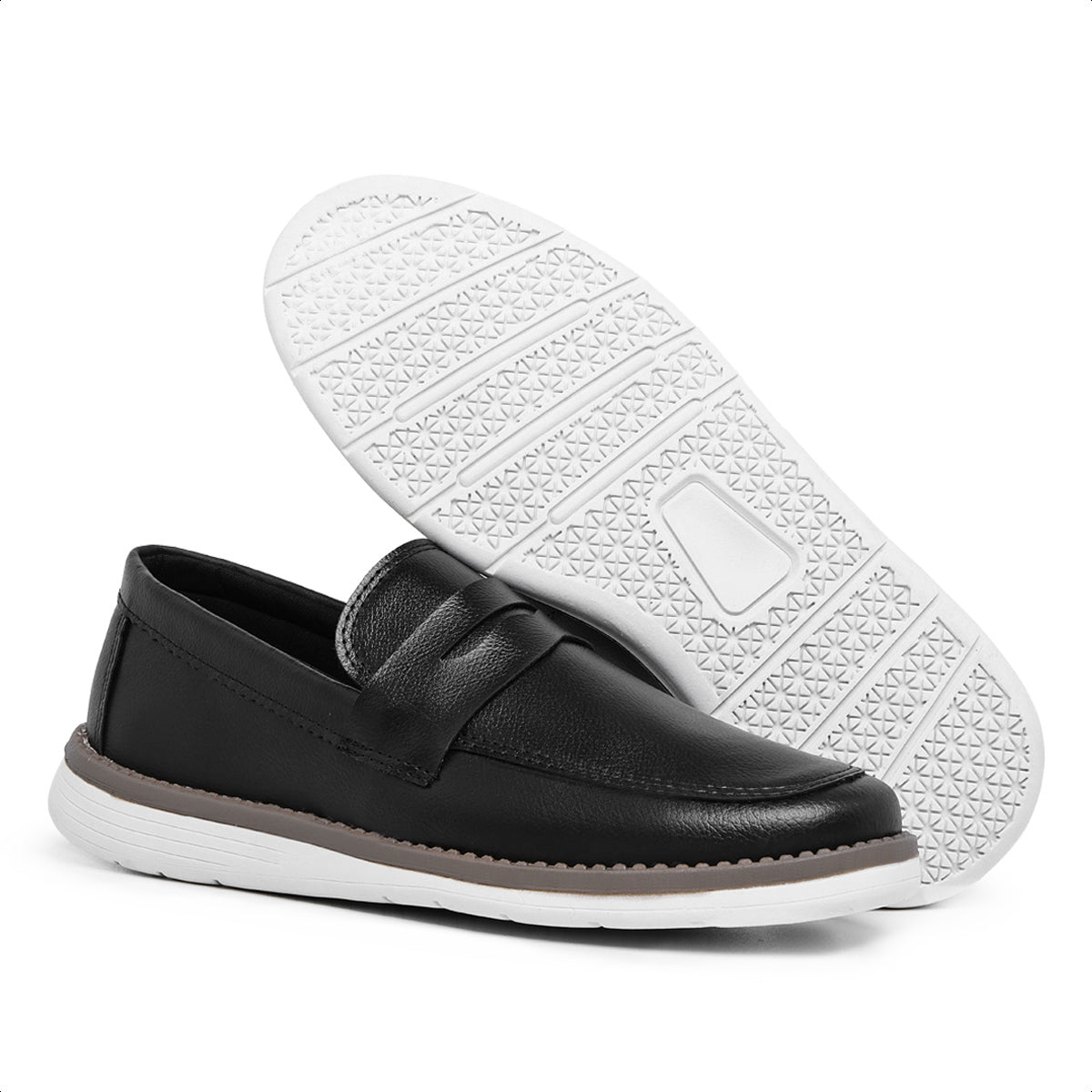 Sapato Casual Couro Loafer