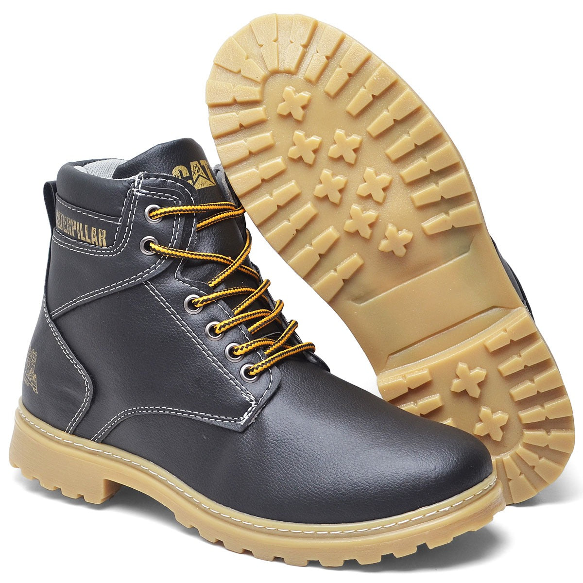 Bota Coturno Couro