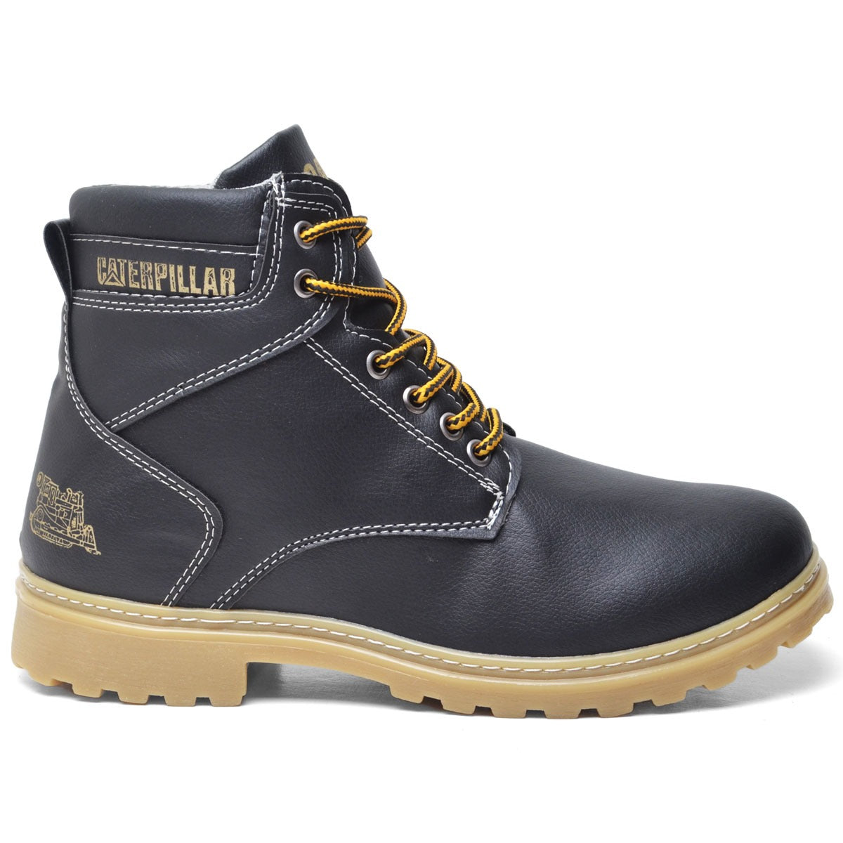 Bota Coturno Couro